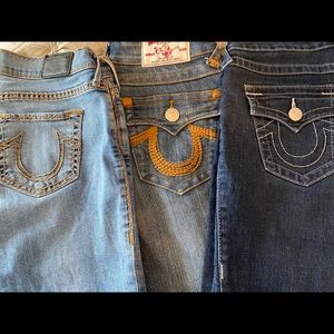 True Religion Denim Bundle!!! Size 28.